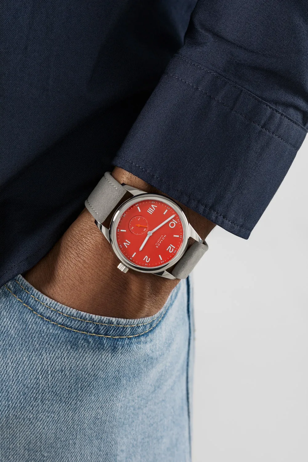 Nomos Glashutte Club Campus 38 Nonstop Red Watch