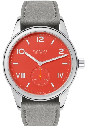 Nomos Glashutte Club Campus 38 Nonstop Red Watch