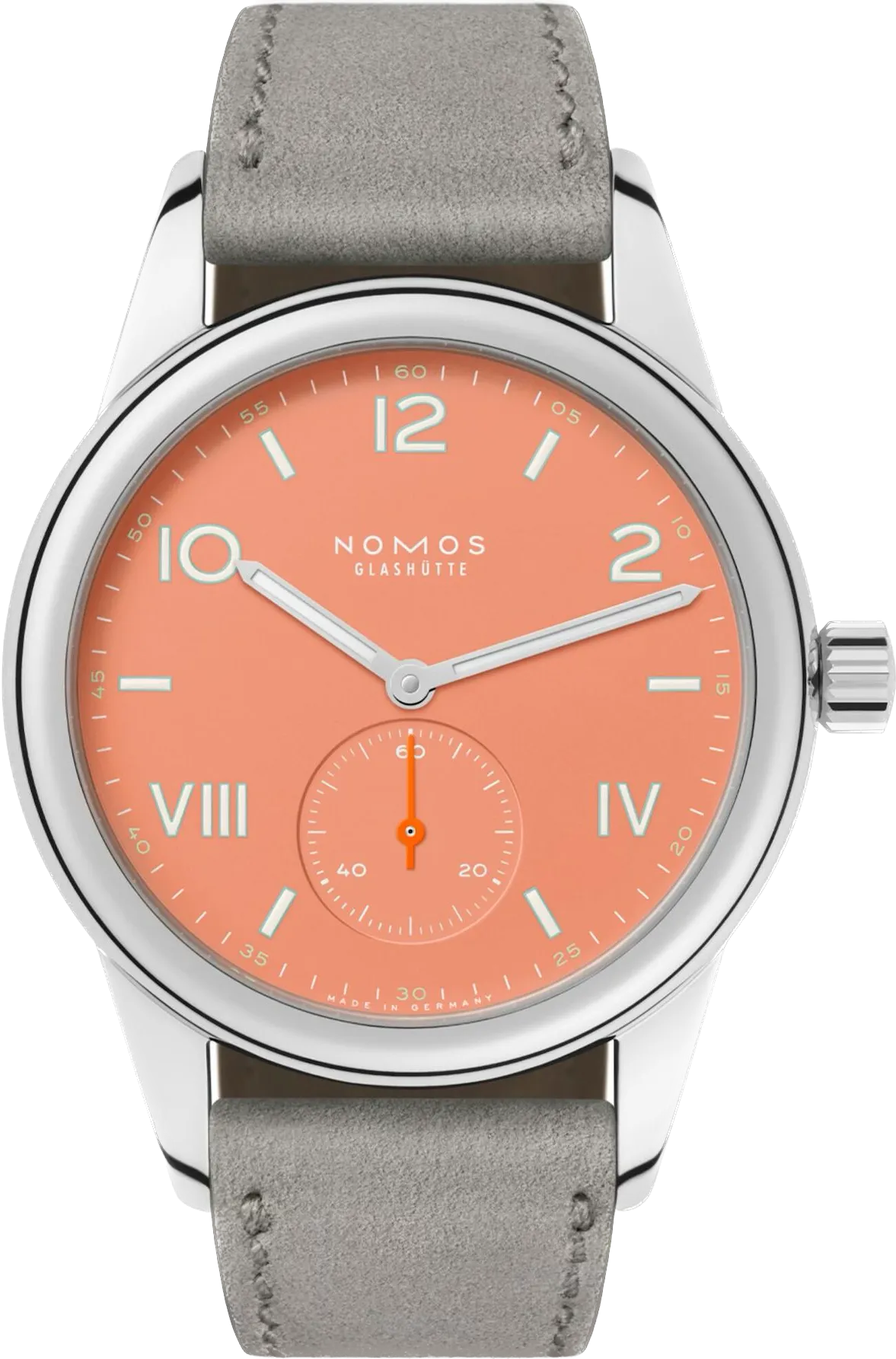 Nomos Glashutte Club Campus Cream Coral Watch