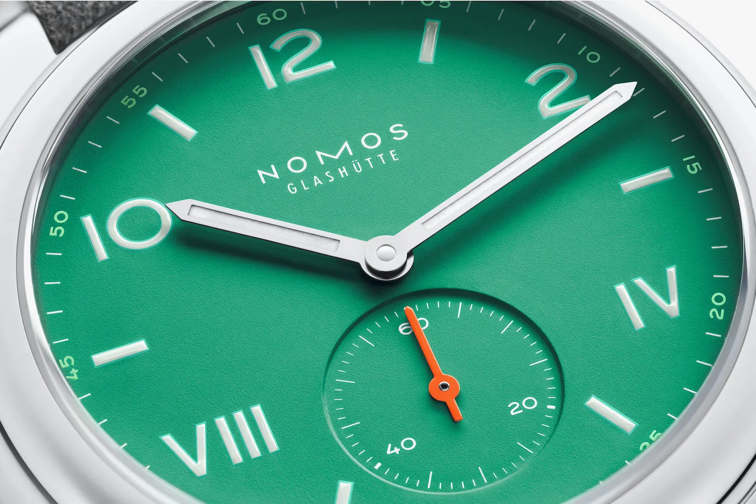 Nomos Glashutte Club Campus Electric Green Watch