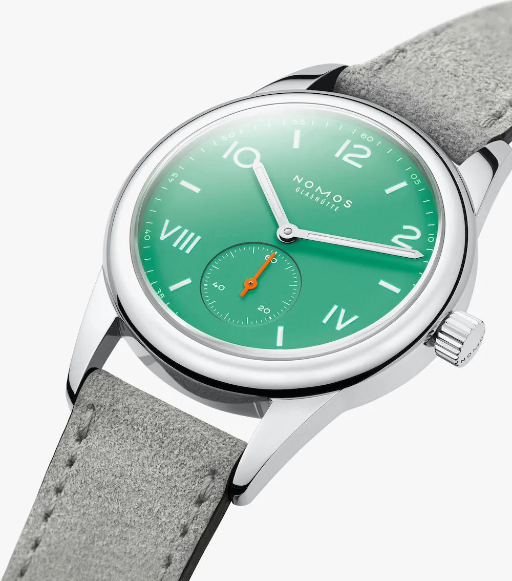 Nomos Glashutte Club Campus Electric Green Watch