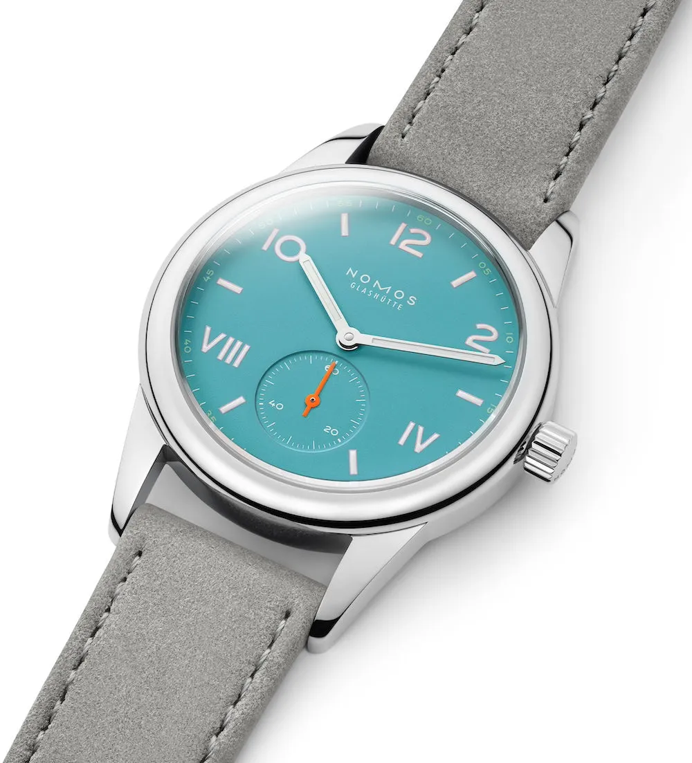 Nomos Glashutte Club Campus Endless Blue Watch