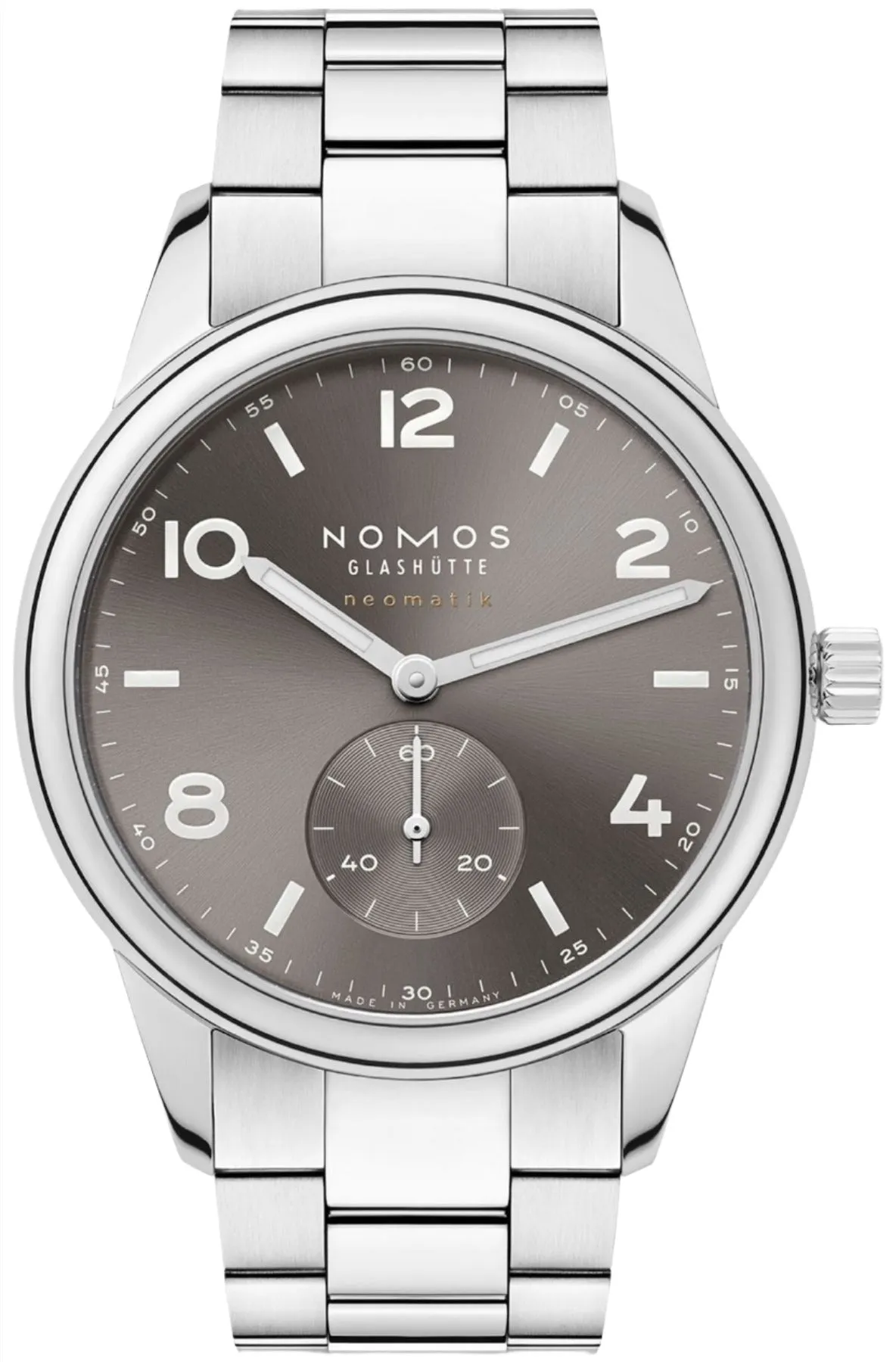 Nomos Glashutte Club Sport Neomatik 39 Smoke Watch