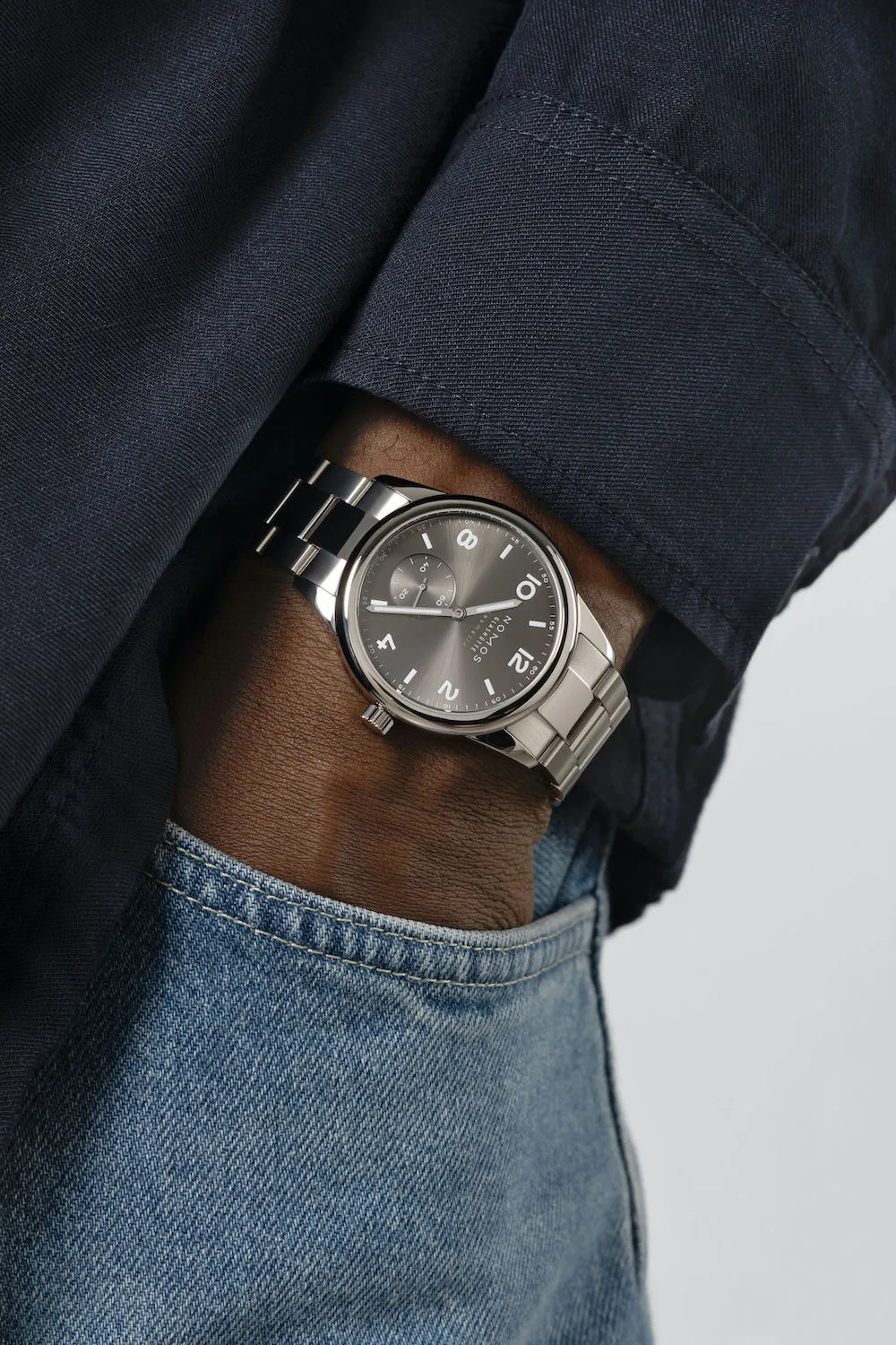 Nomos Glashutte Club Sport Neomatik 39 Smoke Watch