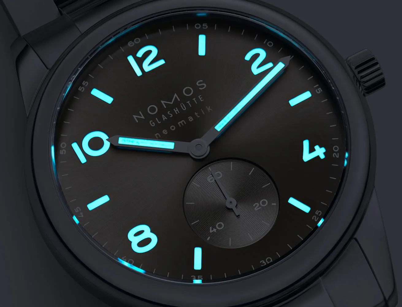 Nomos Glashutte Club Sport Neomatik 39 Smoke Watch