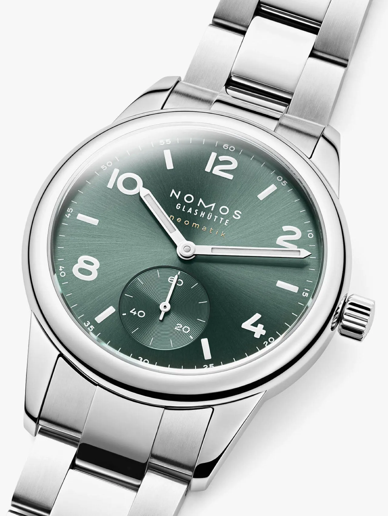 Nomos Glashutte Club Sport Neomatik Petrol Sapphire Crystal Watch