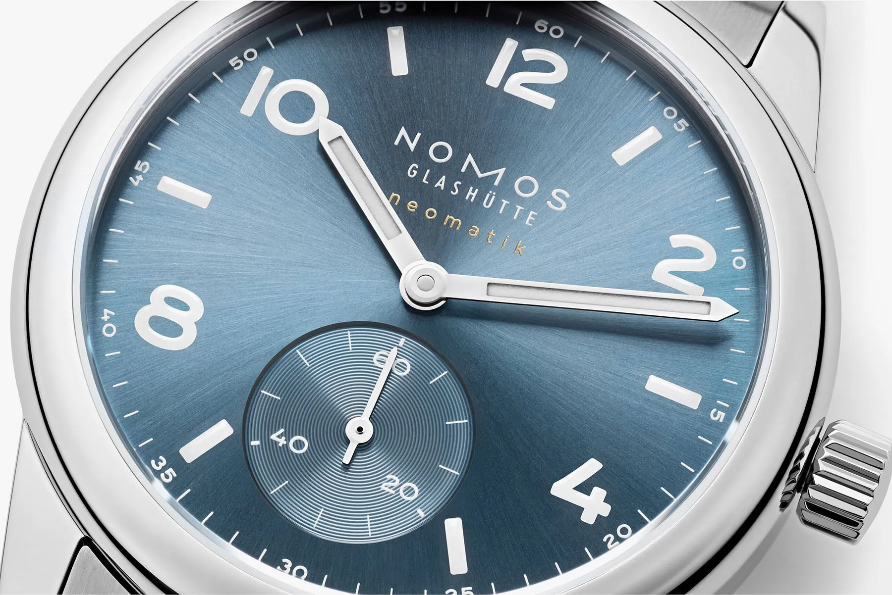 Nomos Glashutte Club Sport Neomatik Polar Blue Watch
