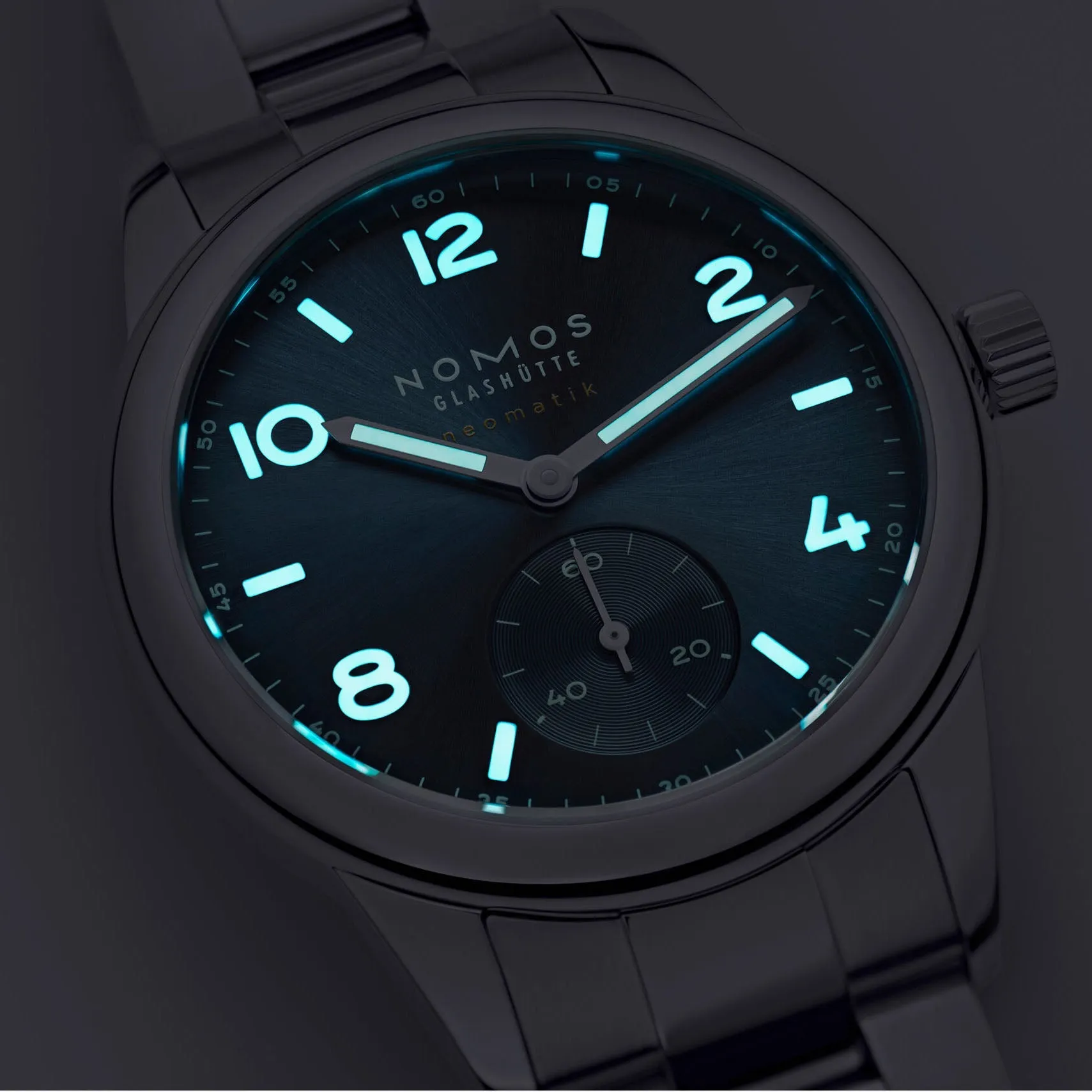 Nomos Glashutte Club Sport Neomatik Polar Blue Watch