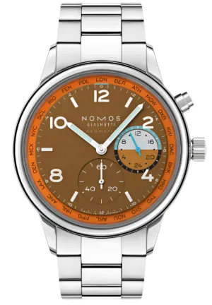 Nomos Glashutte Club Sport Neomatik Worldtimer Canyon Watch Pre-Order