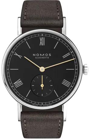 Nomos Glashutte Ludwig 33 Noir Sapphire Crystal Watch