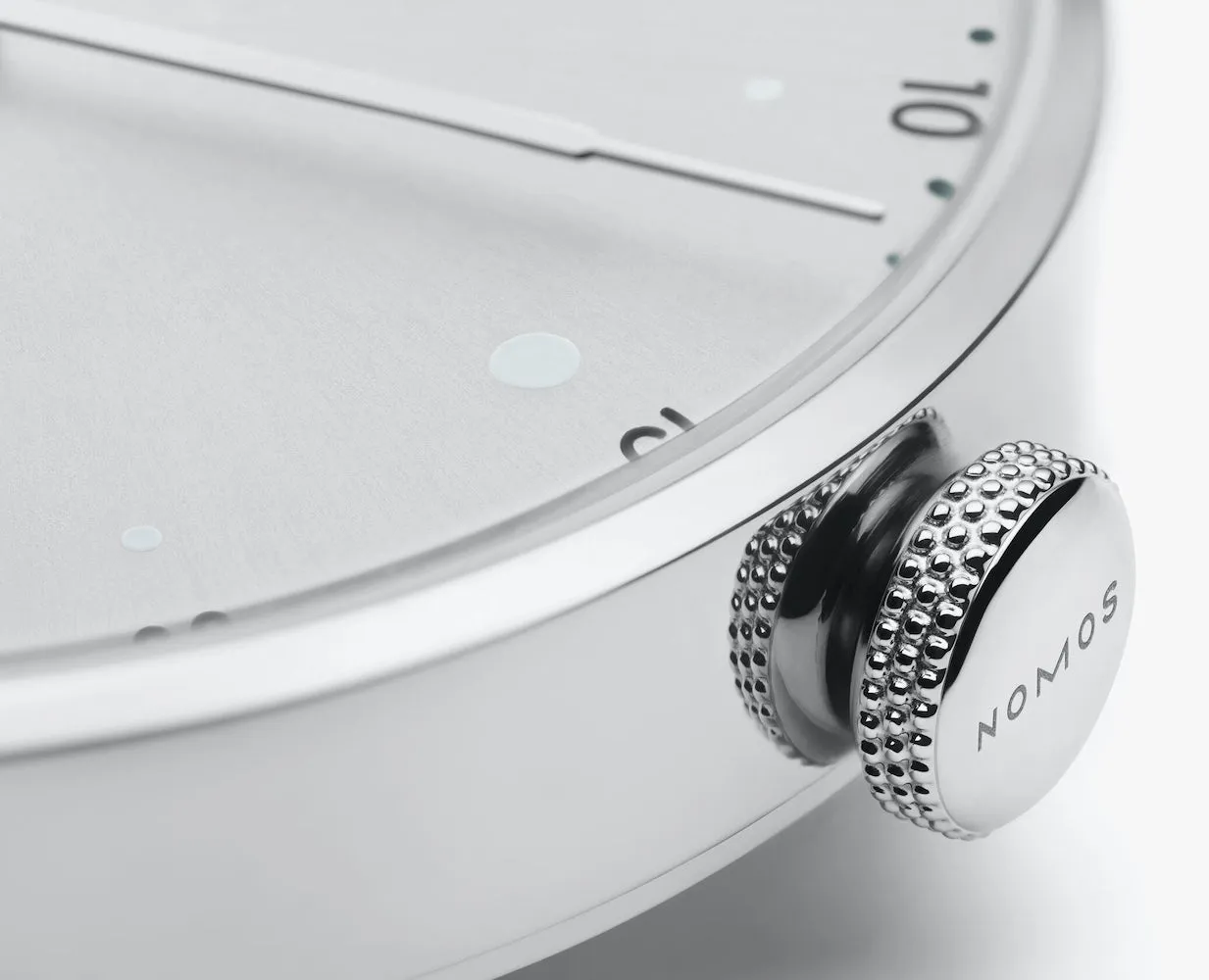 Nomos Glashutte Metro 33 Metro Silver Watch