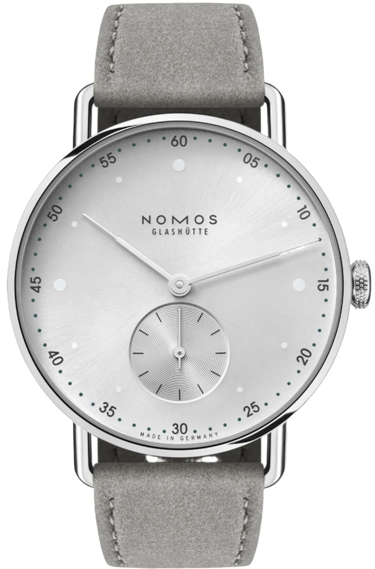 Nomos Glashutte Metro 33 Metro Silver Watch