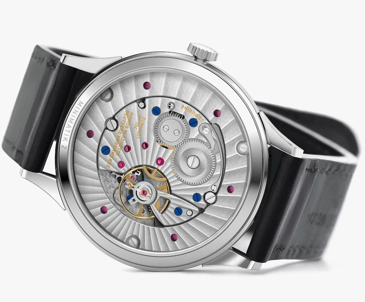 Nomos Glashutte Minimatik 39 Date Watch