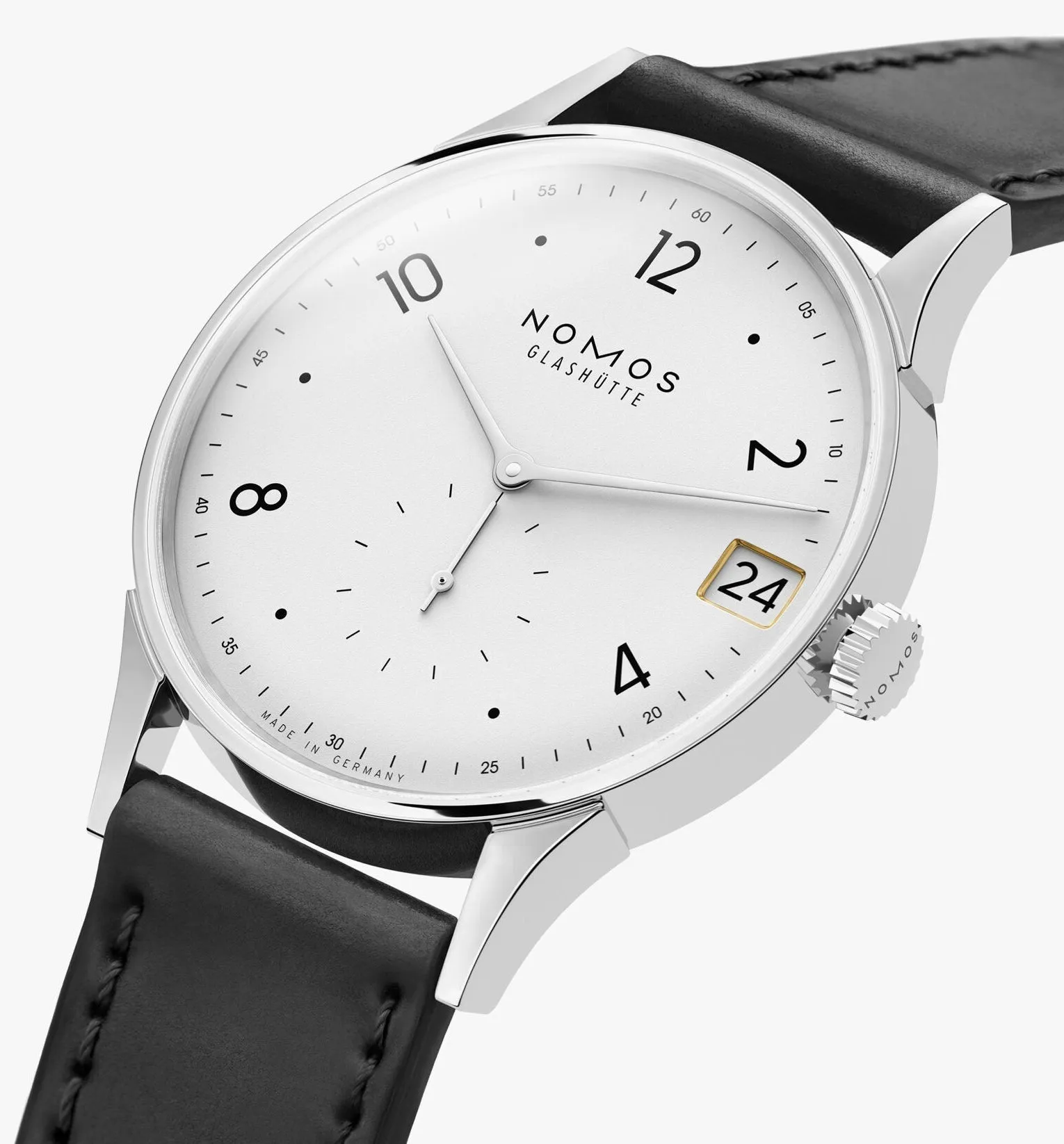 Nomos Glashutte Minimatik 39 Date Watch