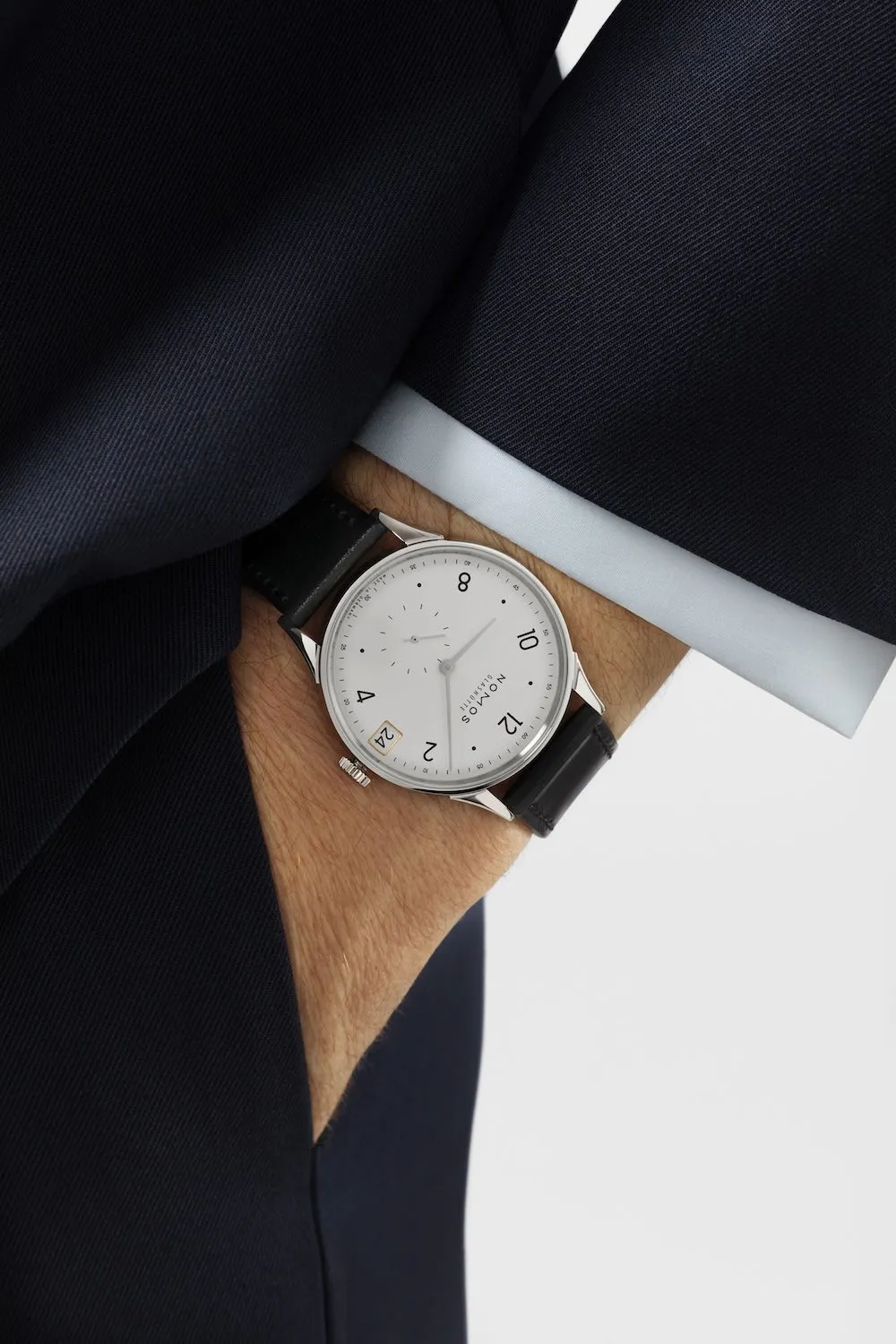 Nomos Glashutte Minimatik 39 Date Watch