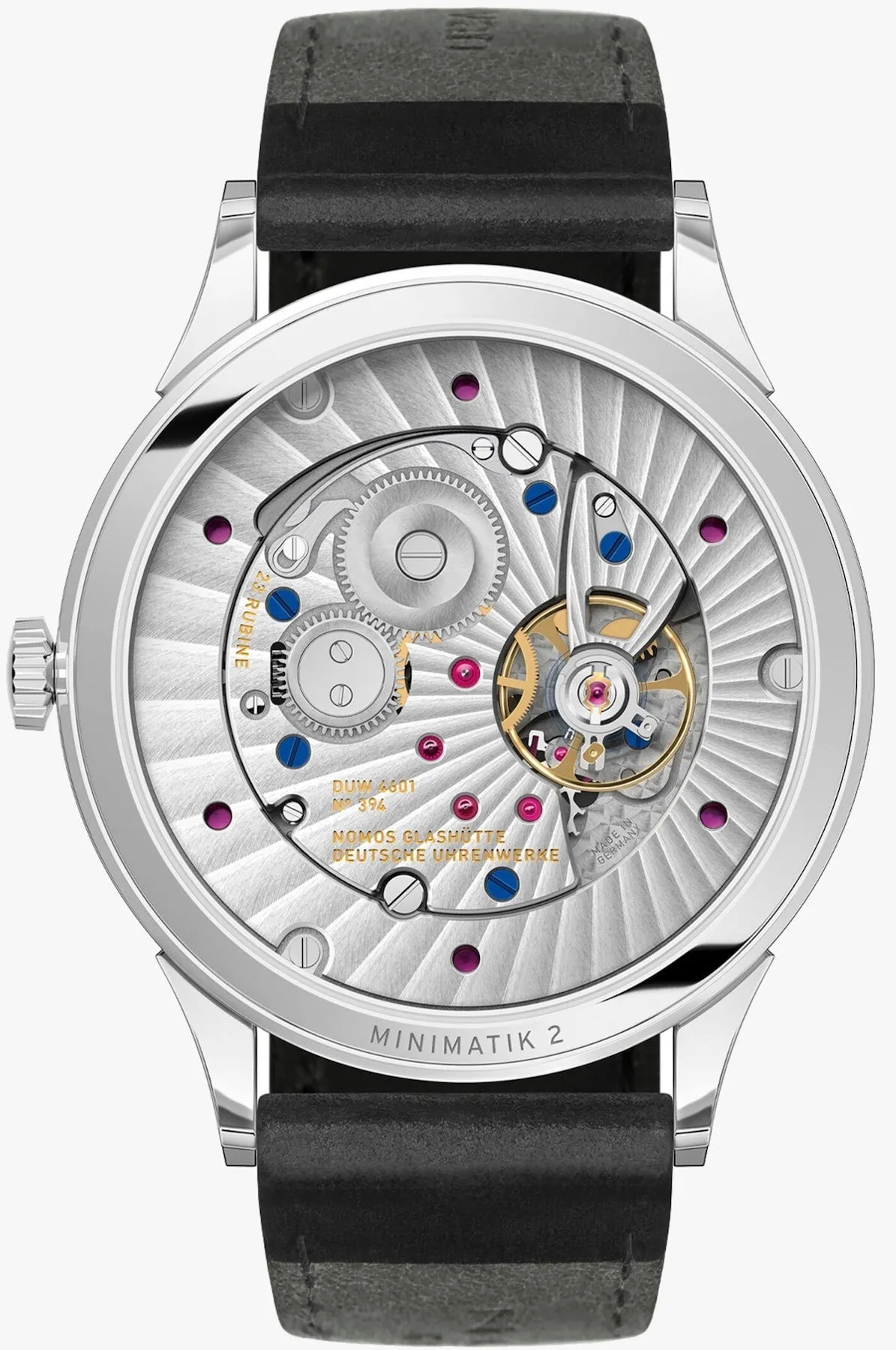 Nomos Glashutte Minimatik 39 Date Watch