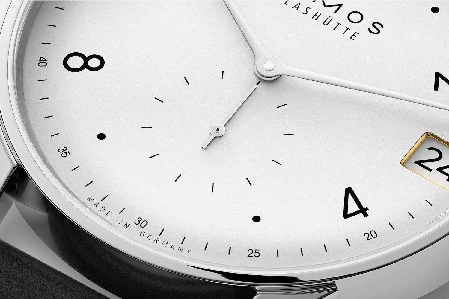 Nomos Glashutte Minimatik 39 Date Watch