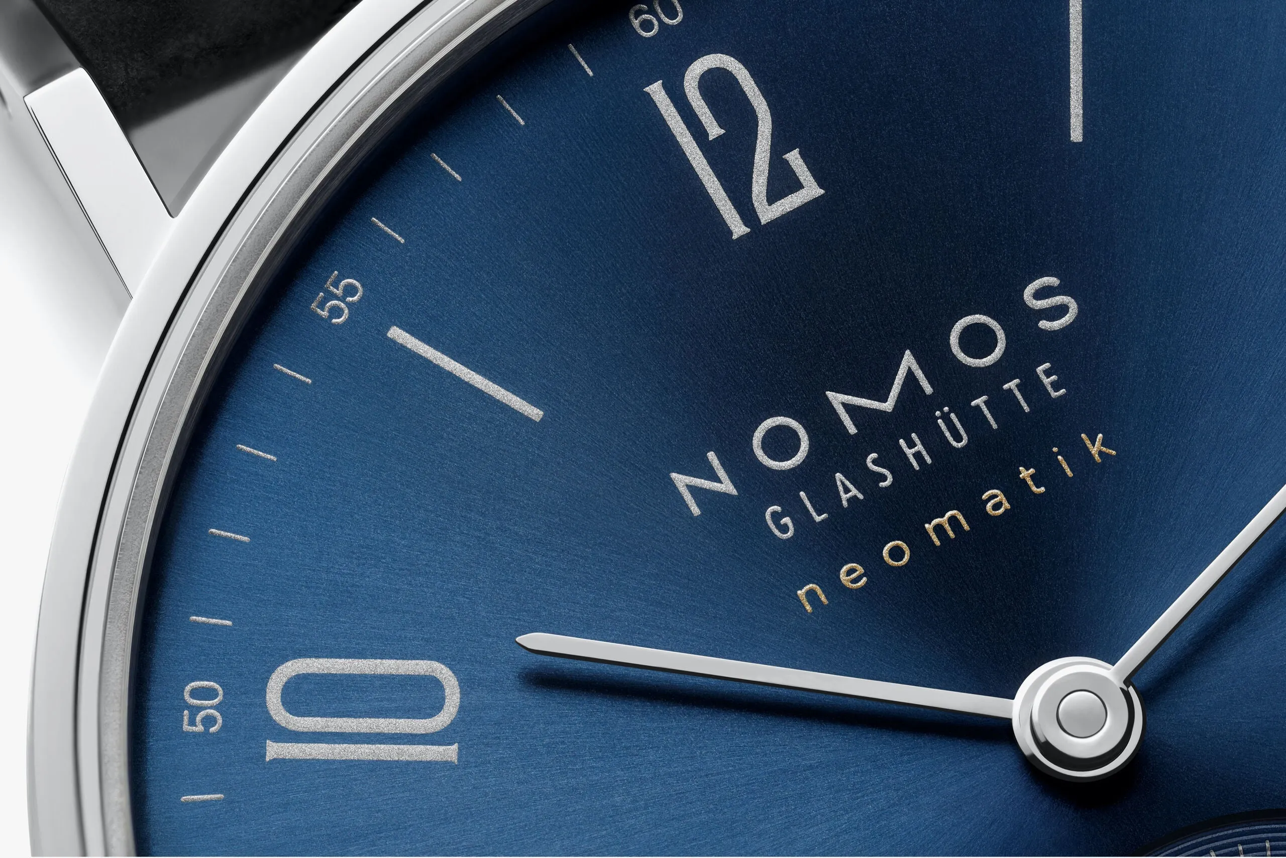 Nomos Glashutte Tangente Neomatik 39 Blue Gold Watch
