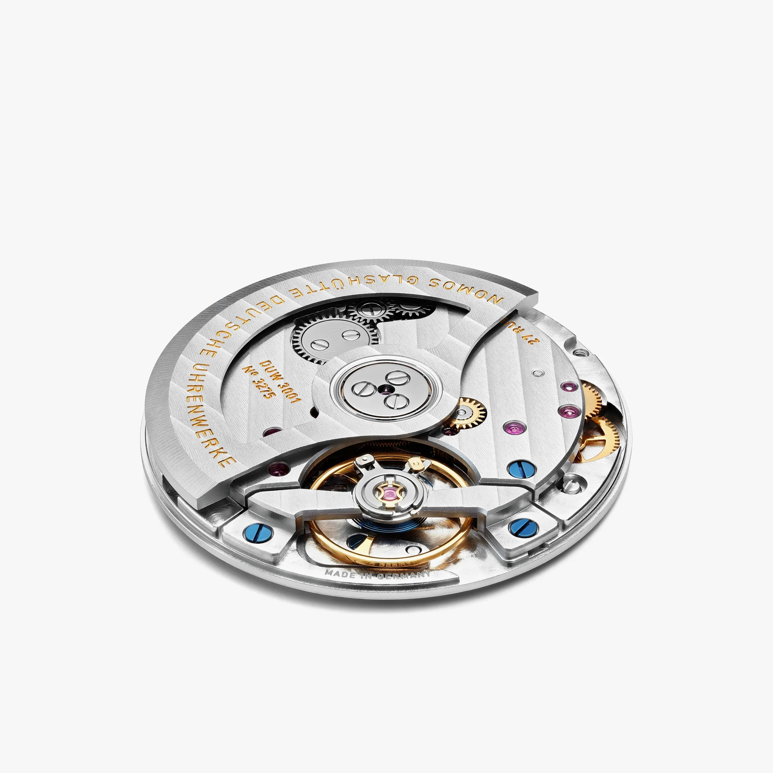 Nomos Glashutte Tangente Neomatik 39 Blue Gold Watch