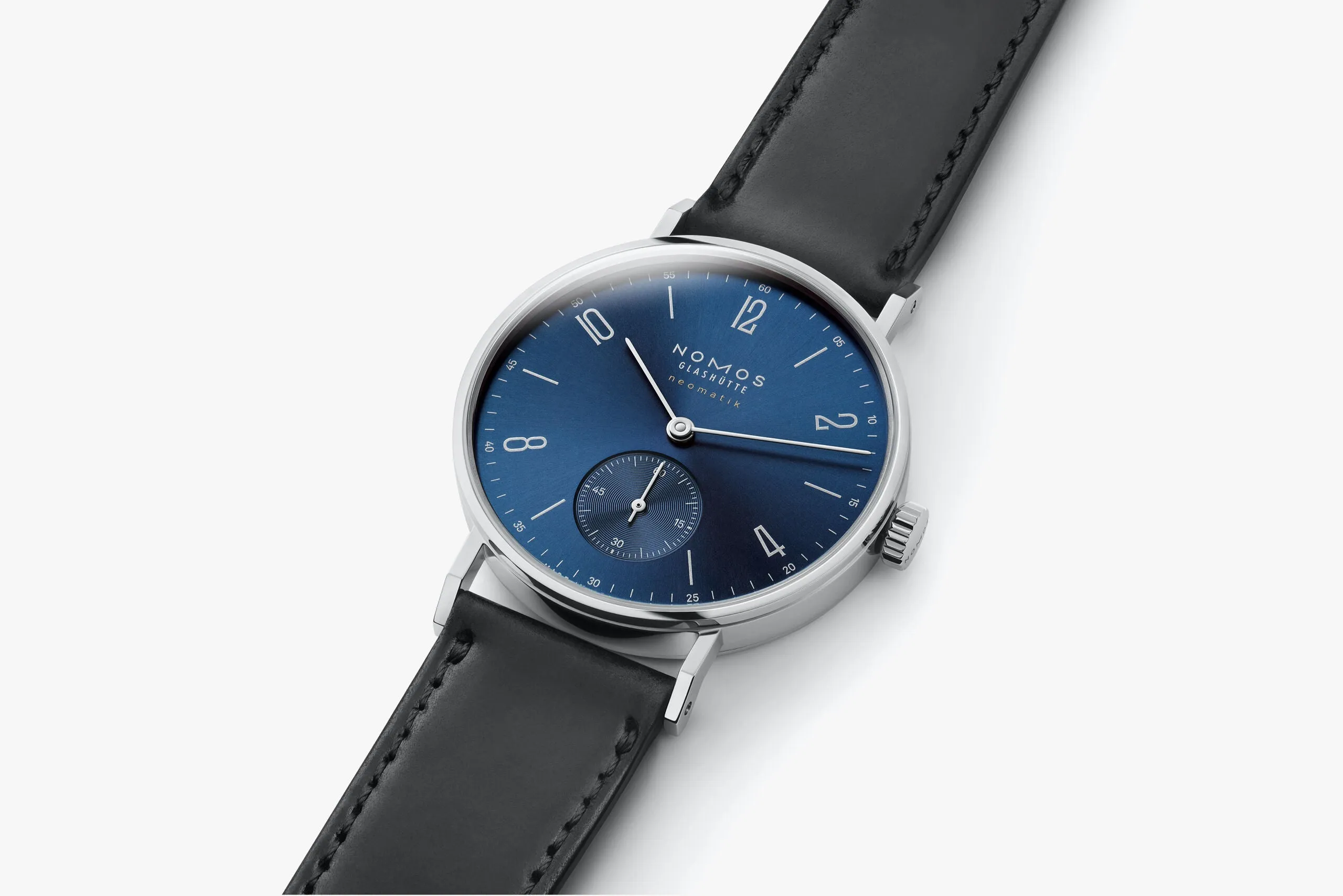 Nomos Glashutte Tangente Neomatik 39 Blue Gold Watch