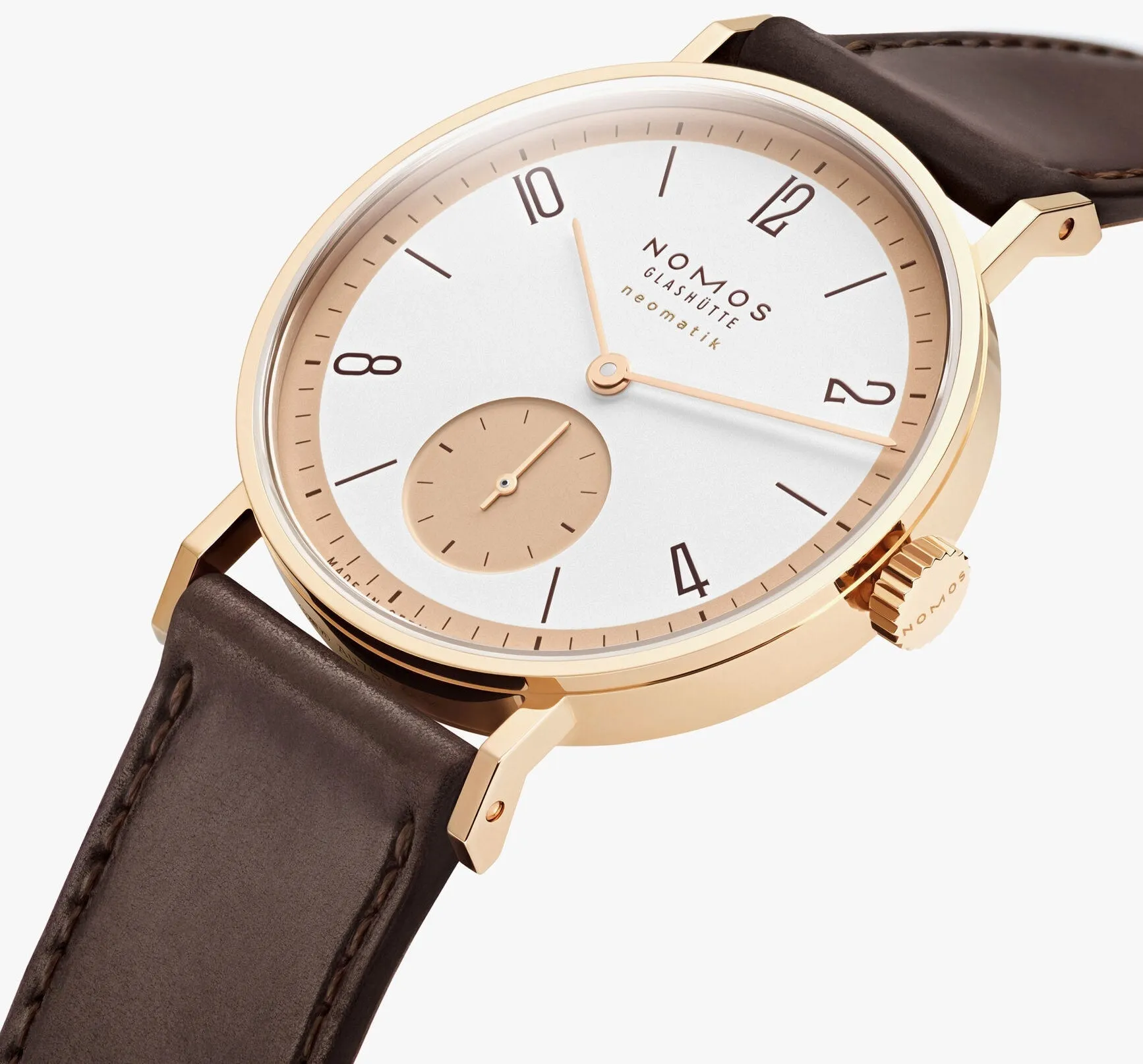 Nomos Glashutte Tangente Rose Gold Neomatik Limited Edition Watch