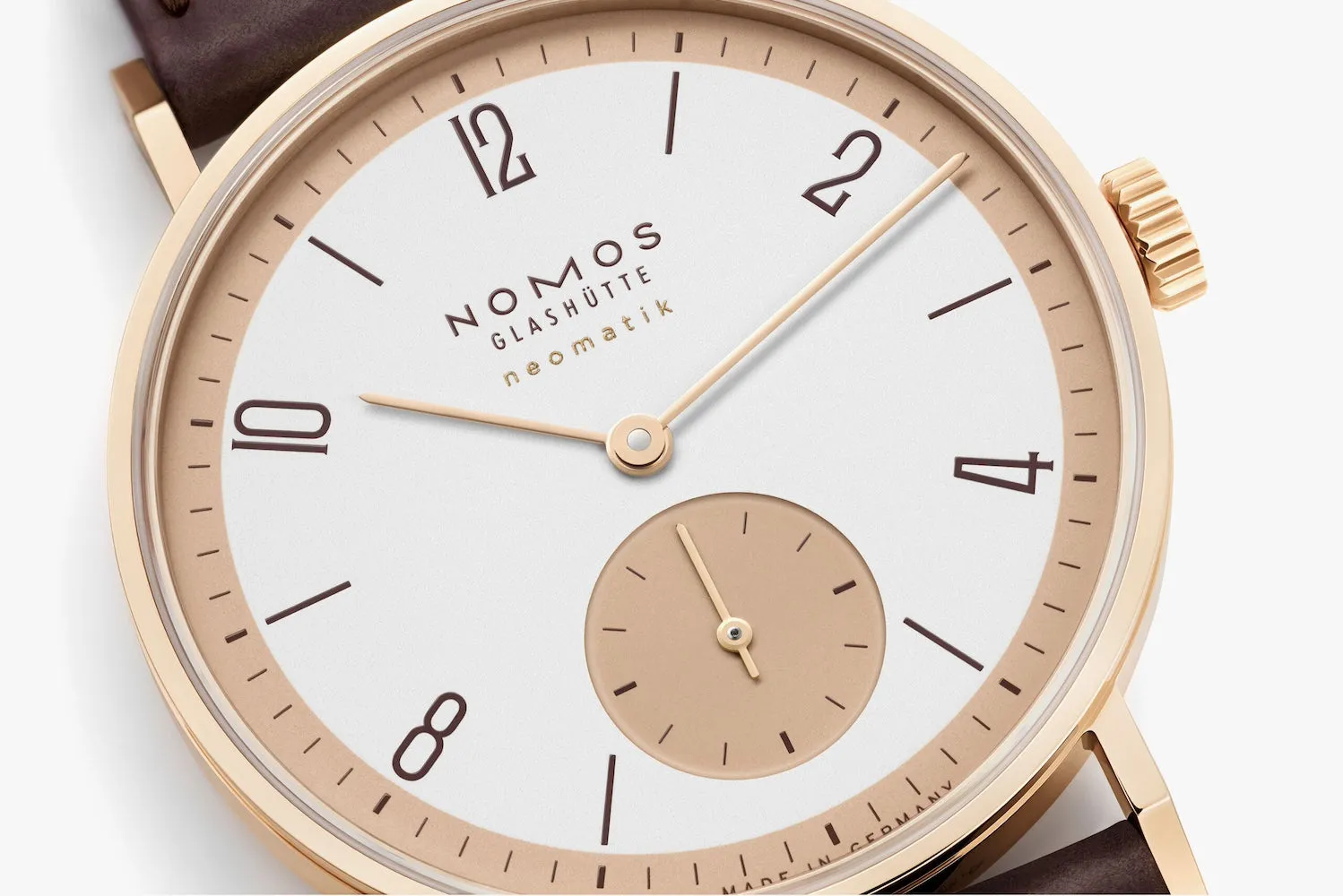 Nomos Glashutte Tangente Rose Gold Neomatik Limited Edition Watch