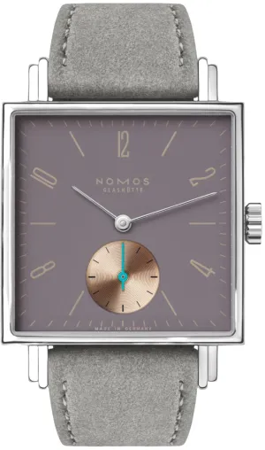 Nomos Glashutte Tetra Aubergine Sapphire Crystal Watch