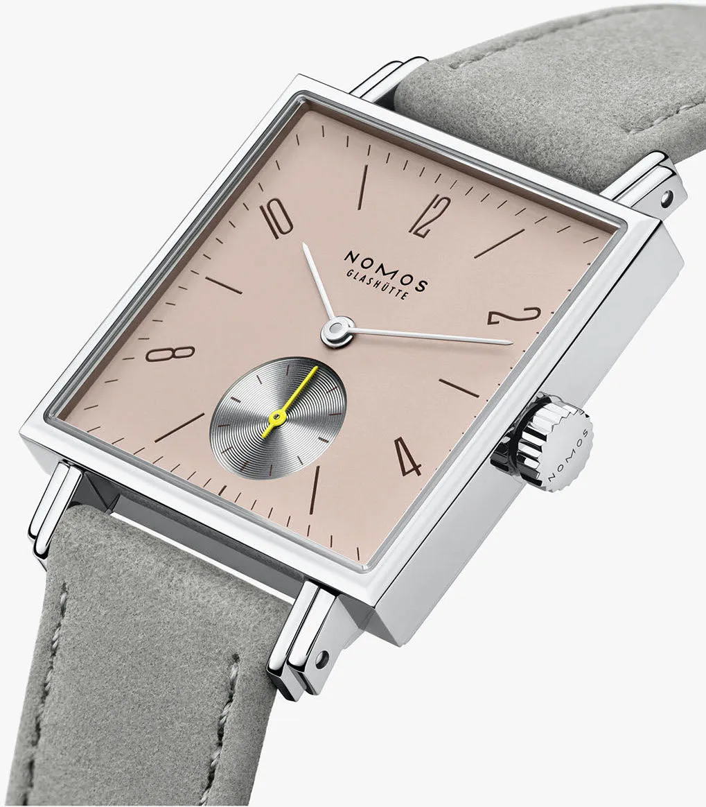 Nomos Glashutte Tetra Nude Sapphire Crystal Watch