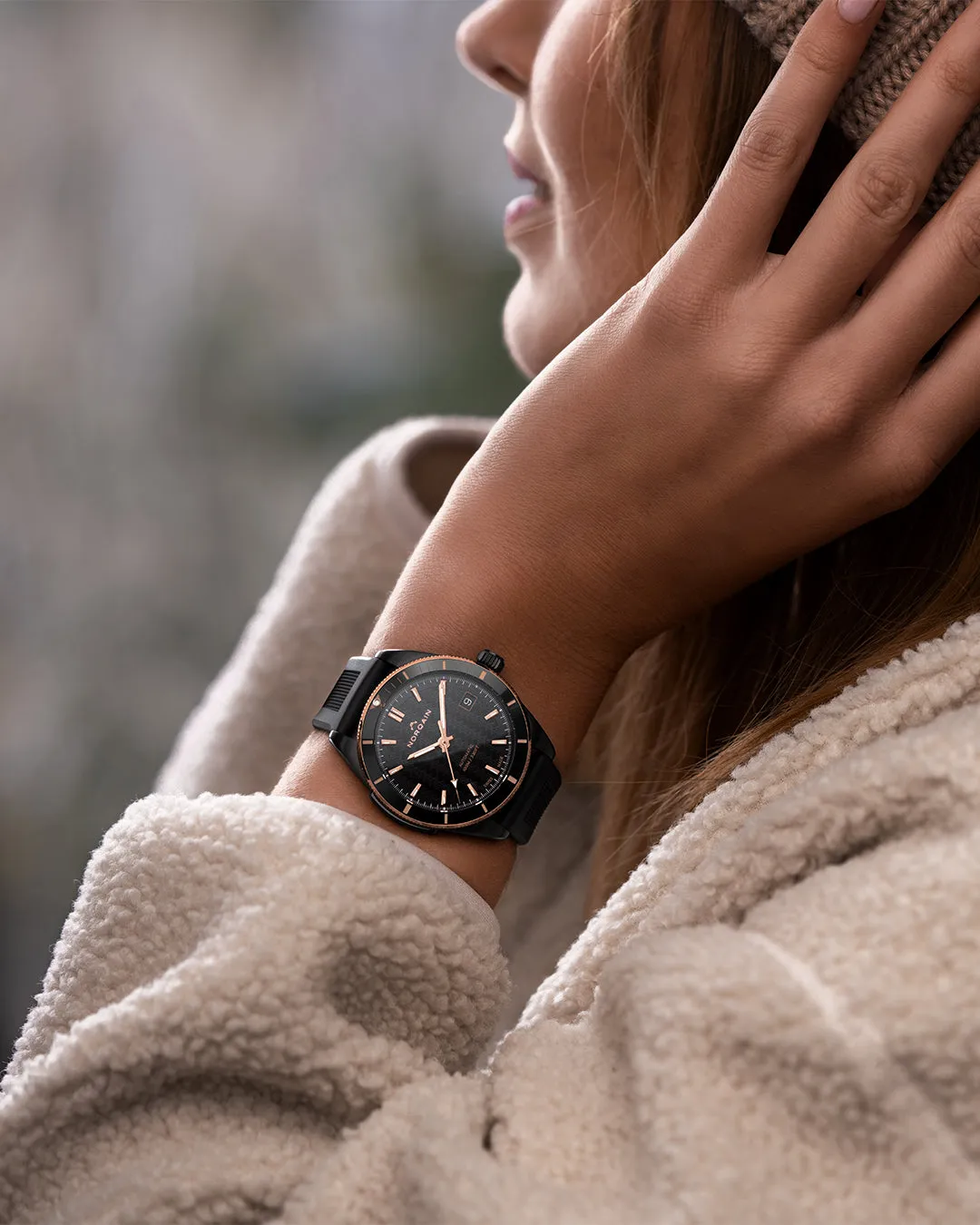 Norqain Adventure Sport 37mm DLC Gold Watch