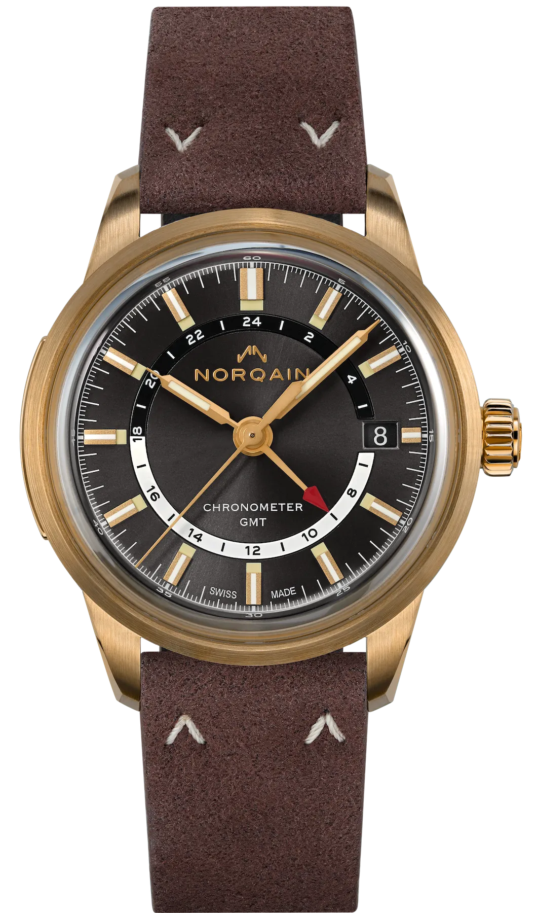Norqain Freedom 60 GMT Bronze 40mm Limited Edition Watch