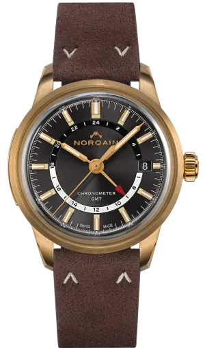 Norqain Freedom 60 GMT Bronze 40mm Limited Edition Watch