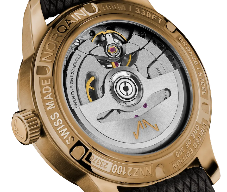 Norqain Freedom 60 GMT Bronze 40mm Limited Edition Watch