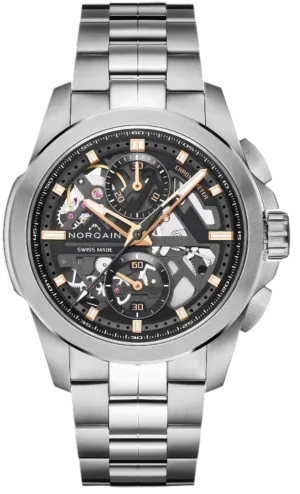 Norqain Independence Skeleton Chrono 42mm Bracelet Watch