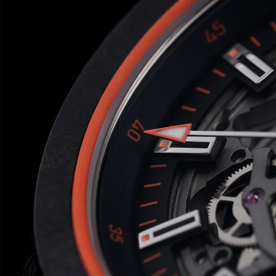 Norqain Independence Wild One Skeleton 42mm Coral Watch