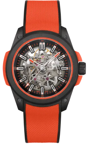 Norqain Independence Wild One Skeleton 42mm Coral Watch
