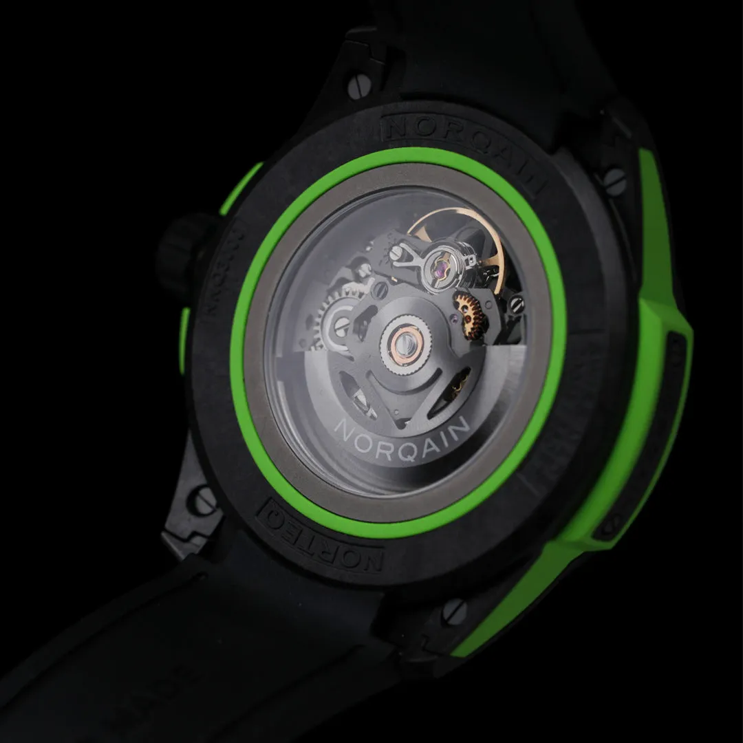 Norqain Independence Wild One Skeleton 42mm Gecko Watch