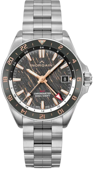 Norqain Neverest Glacier 41mm Grey & Gold Bracelet Watch