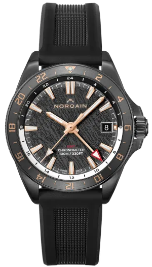Norqain Neverest GMT Glacier Black 41mm Watch