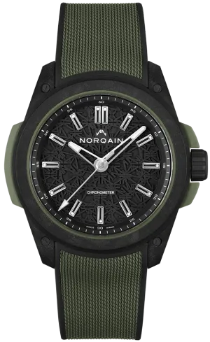 Norqain Wild One & Norteq Black Khaki Mesh Watch