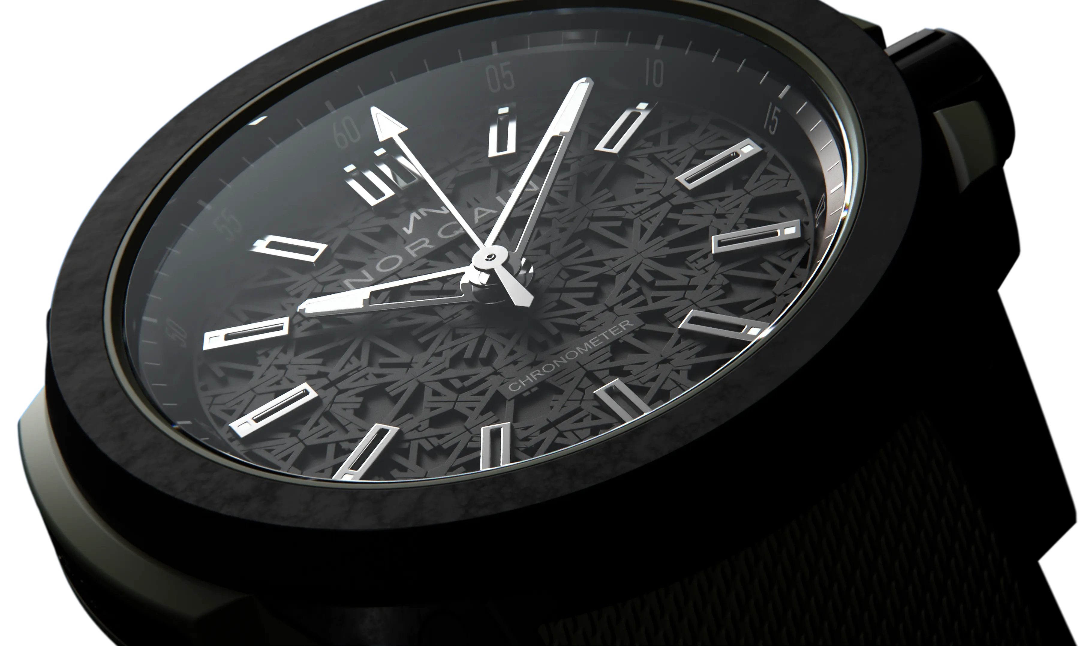 Norqain Wild One & Norteq Black Khaki Mesh Watch