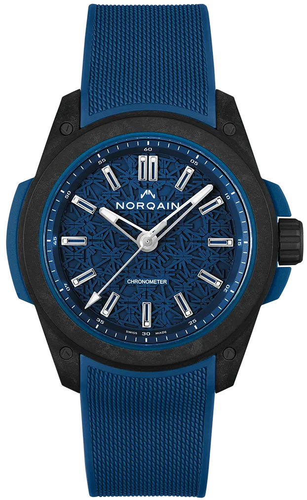 Norqain Wild One & Norteq Blue Blue Mesh Watch