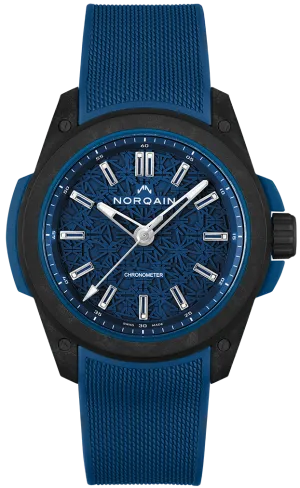 Norqain Wild One & Norteq Blue Blue Mesh Watch