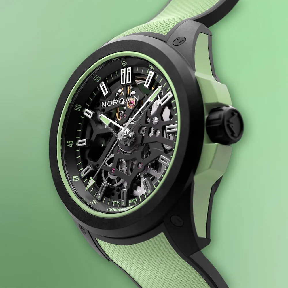 Norqain Wild One Skeleton 39mm Mint Limited Edition Watch