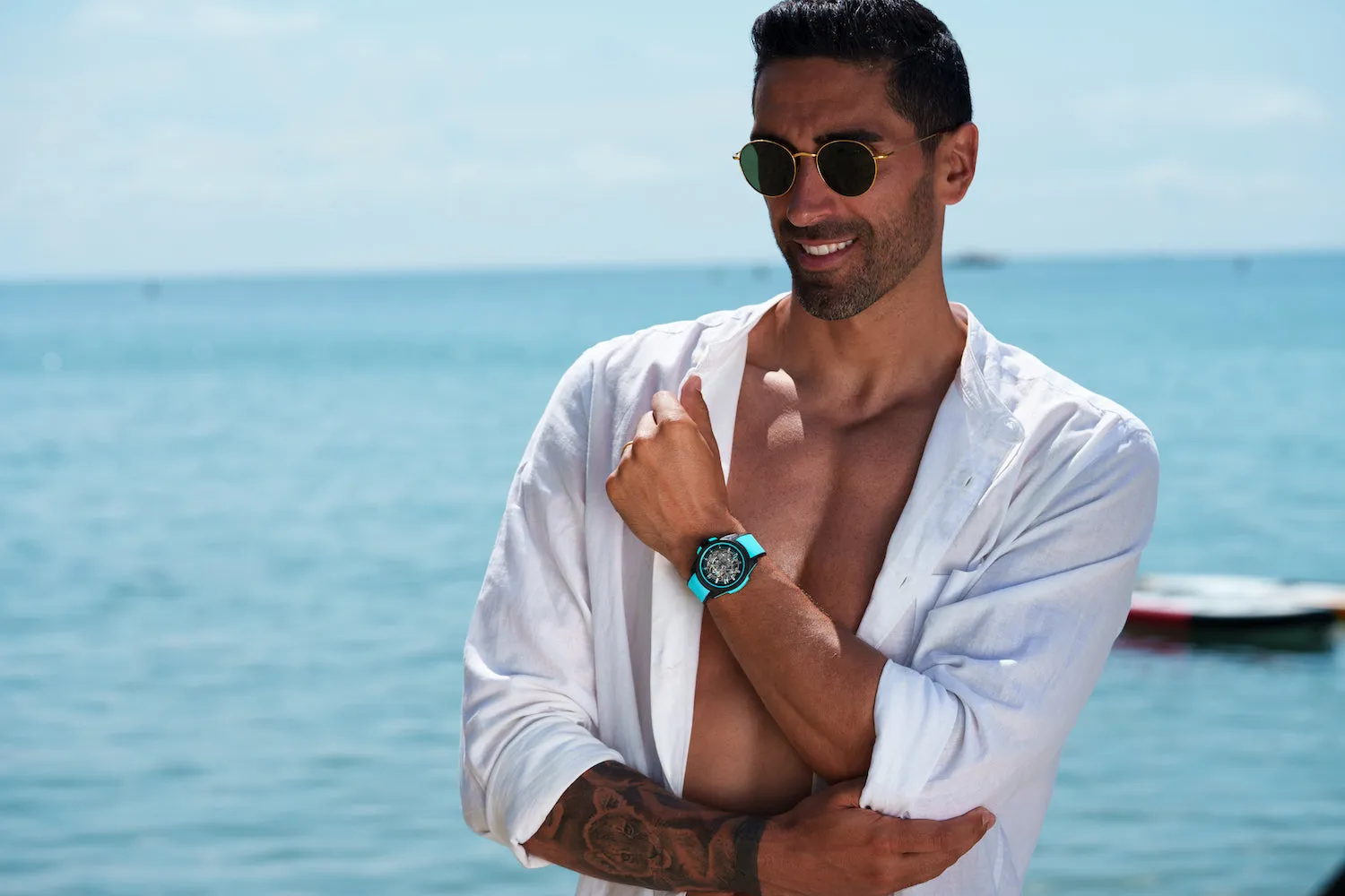 Norqain Wild One Skeleton Turquoise Watch