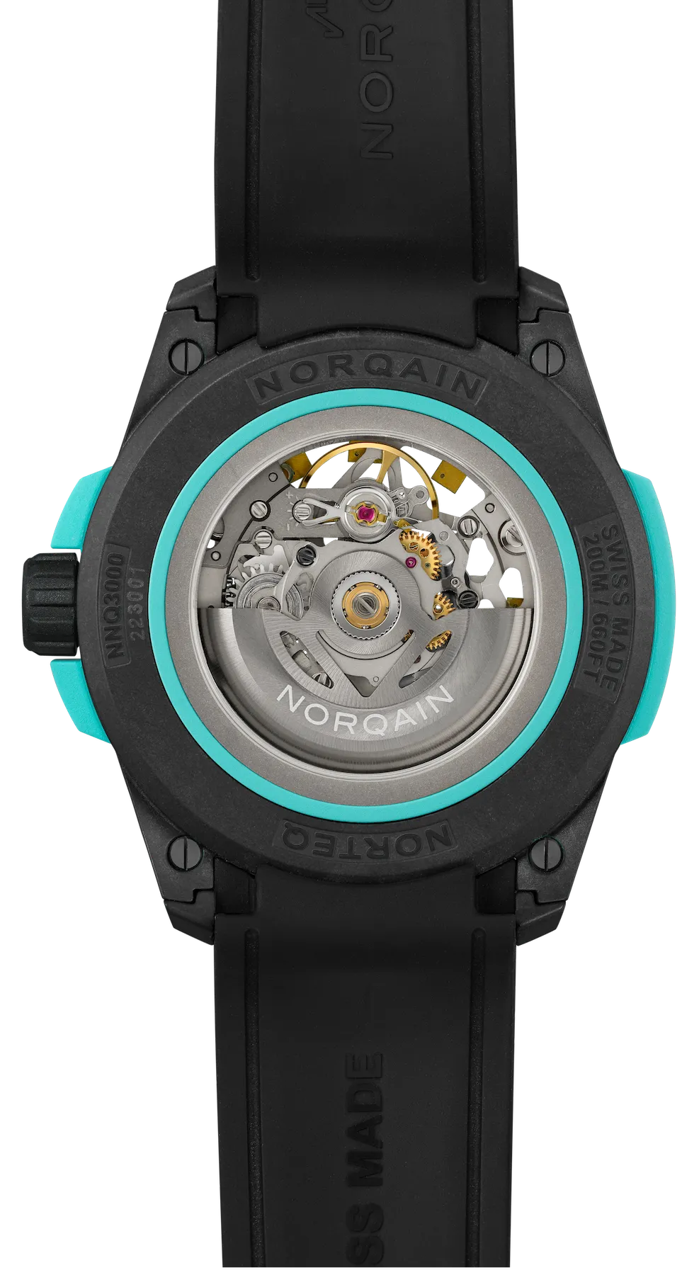 Norqain Wild One Skeleton Turquoise Watch