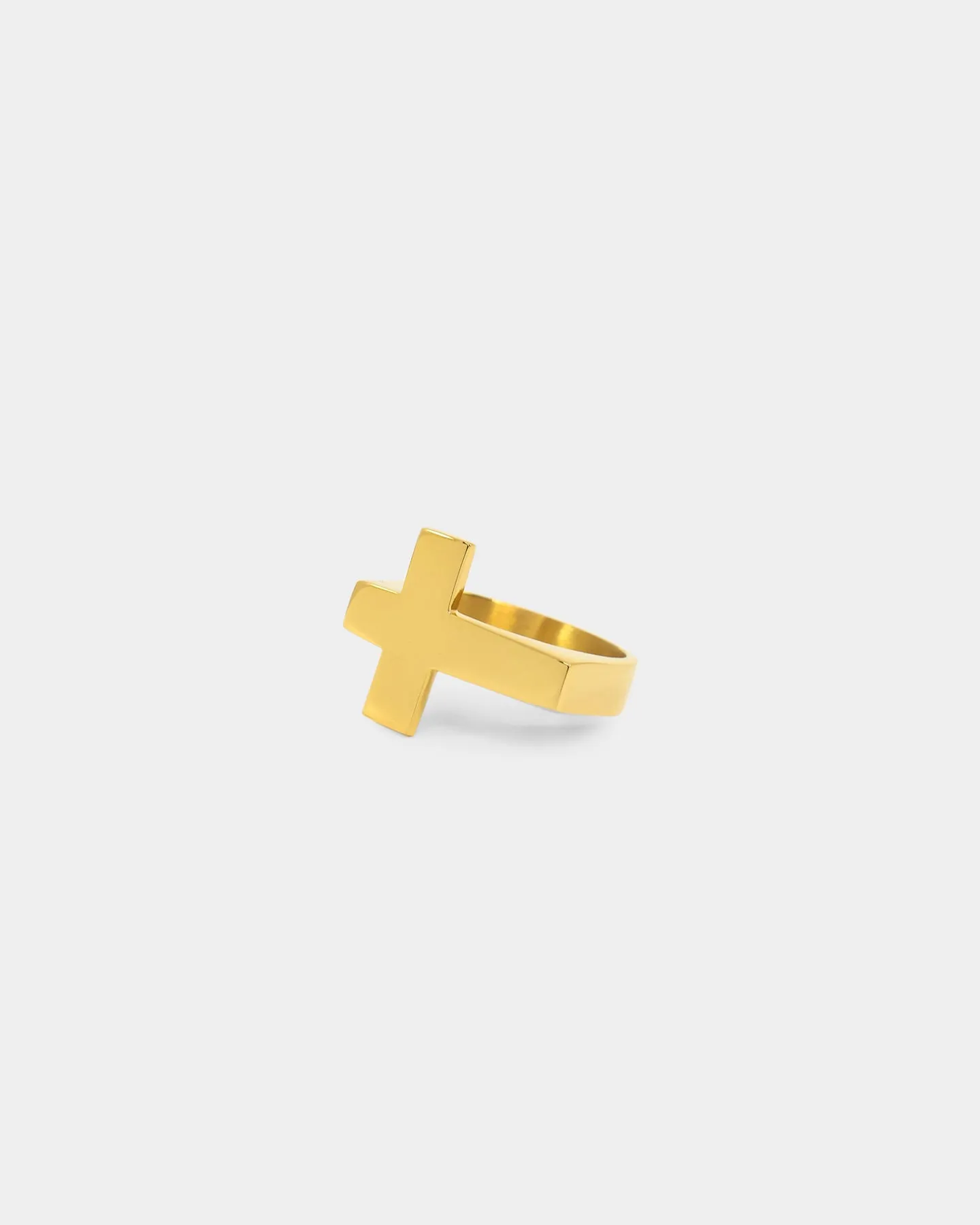 NXS Cross Ring Gold