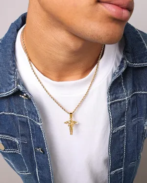 NXS Cupids Rope Necklace Gold