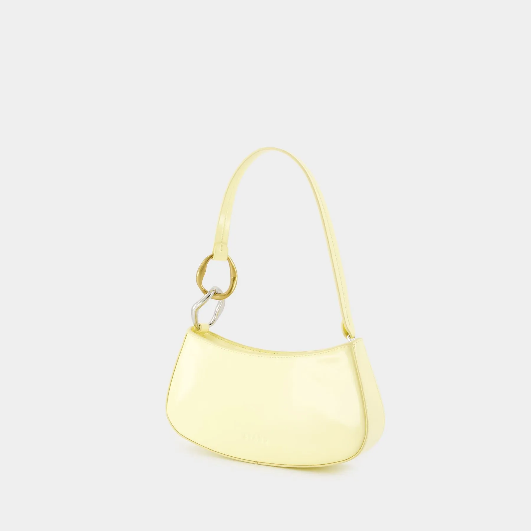 Ollie Shoulder Bag - Staud - Leather - Beige