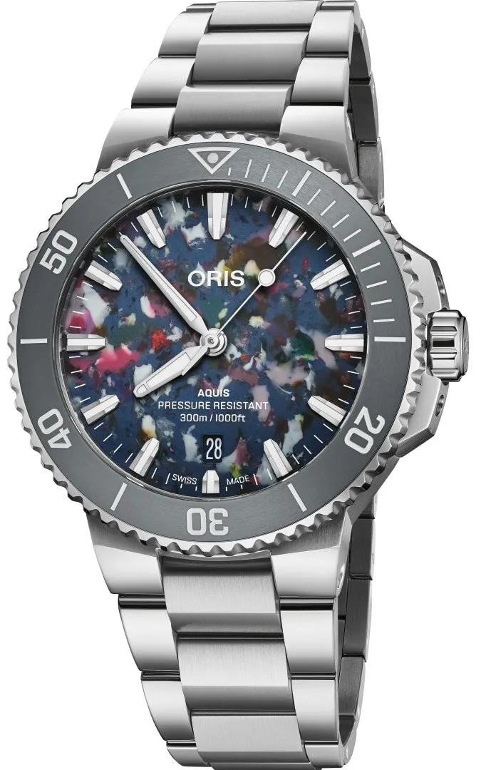 Oris Aquis Date Upcycle 41.5mm Watch