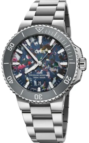 Oris Aquis Date Upcycle 41.5mm Watch